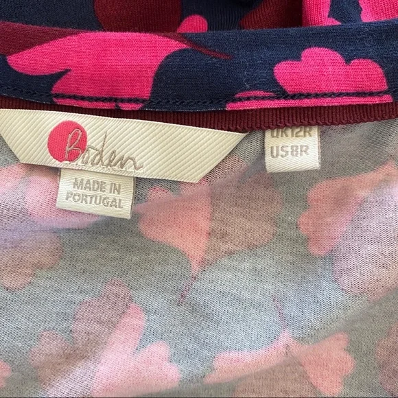 BODEN Women’s Jersey Wrap Dress - Picture 6 of 6